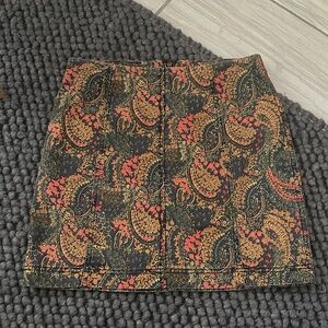 Free People Mini Skirt Size 6